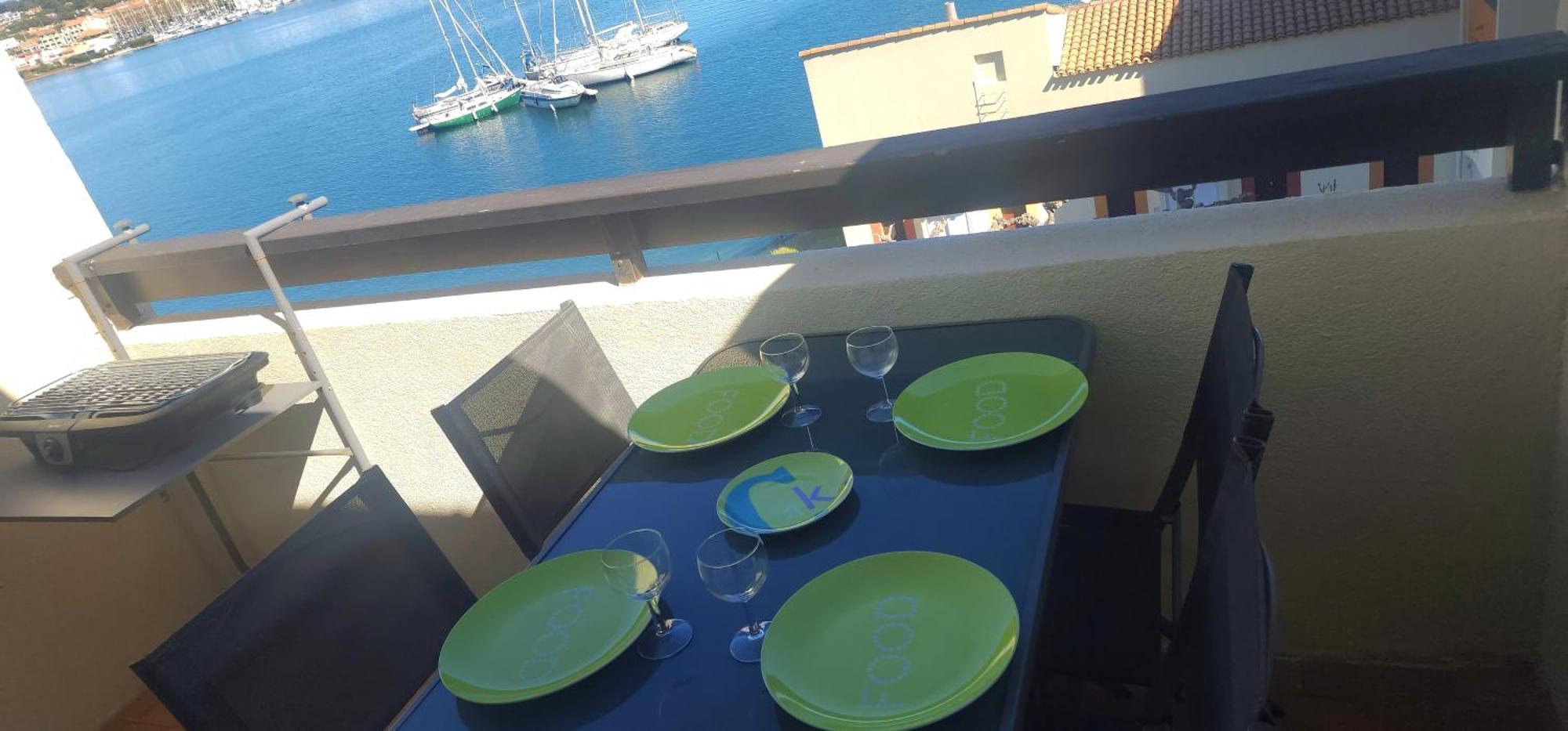 Studio Meuble Cap D Agde Avec Tres Belle Vue Sur Le Port Zewnętrze zdjęcie