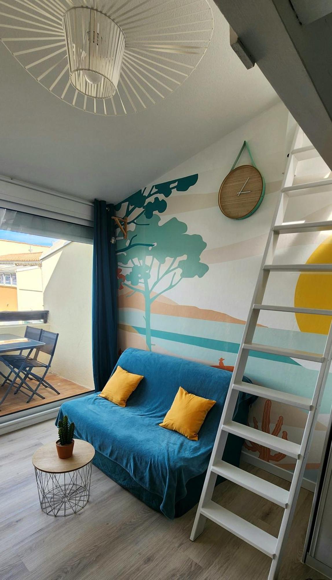 Studio Meuble Cap D Agde Avec Tres Belle Vue Sur Le Port Zewnętrze zdjęcie